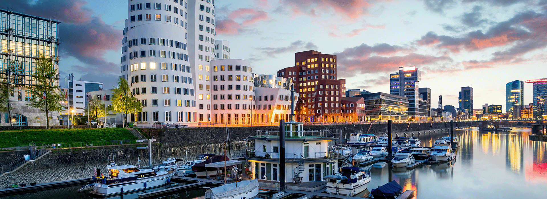 Stadtbild von Düsseldorf