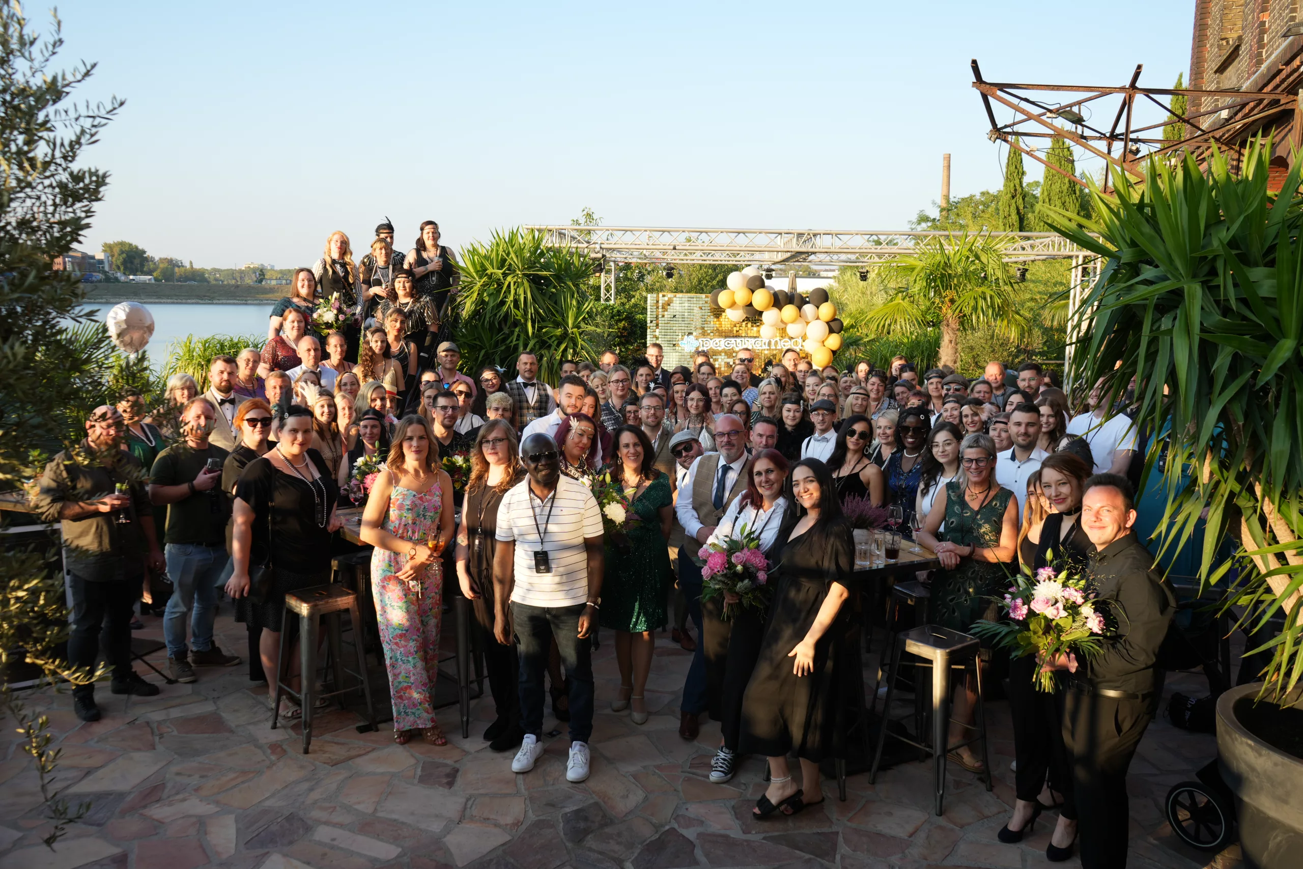 Gute Stimmung beim Herbstdinner in Hamburg