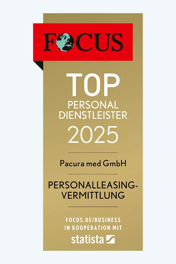 Siegel_Top-Personaldienstleister Pacura med ist Top Personaldienstleister 2025